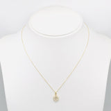 18K GOLD PENDANT NECKLACE - HANDMADE IN ITALY