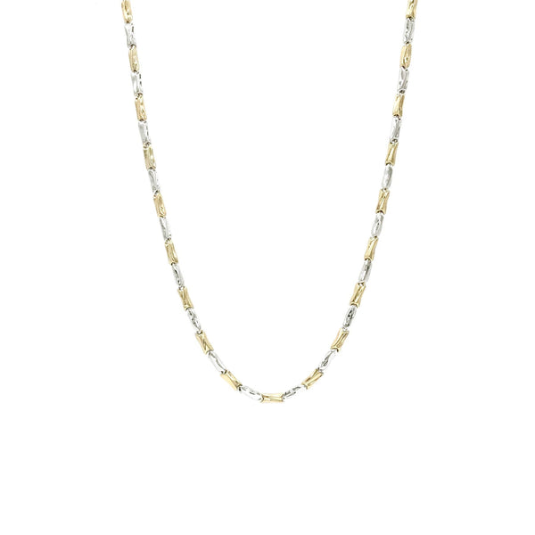 18K GOLD TOWEL CHAIN - HANDMADE IN ITALY