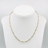 18K GOLD MELTED CHAIN - HANDMADE IN ITALY