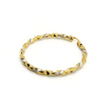 18K GOLD BERTA HOOP EARRINGS - HANDMADE IN ITALY