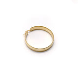 18K GOLD BEATRIX HOOP EARRINGS - HANDMADE IN ITALY
