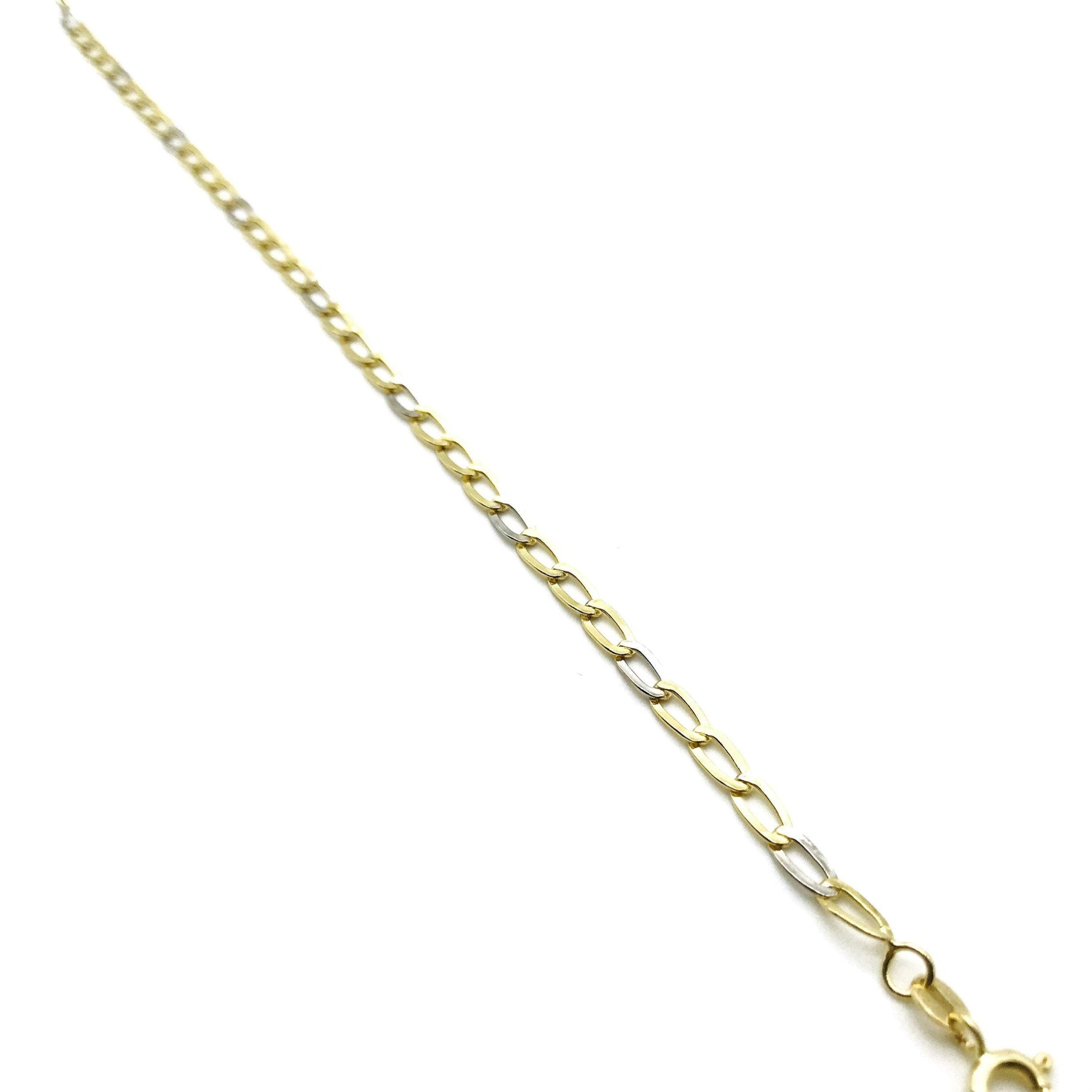 18K GOLD MARCELLO CHAIN BRACELET - HANDMADE IN ITALY