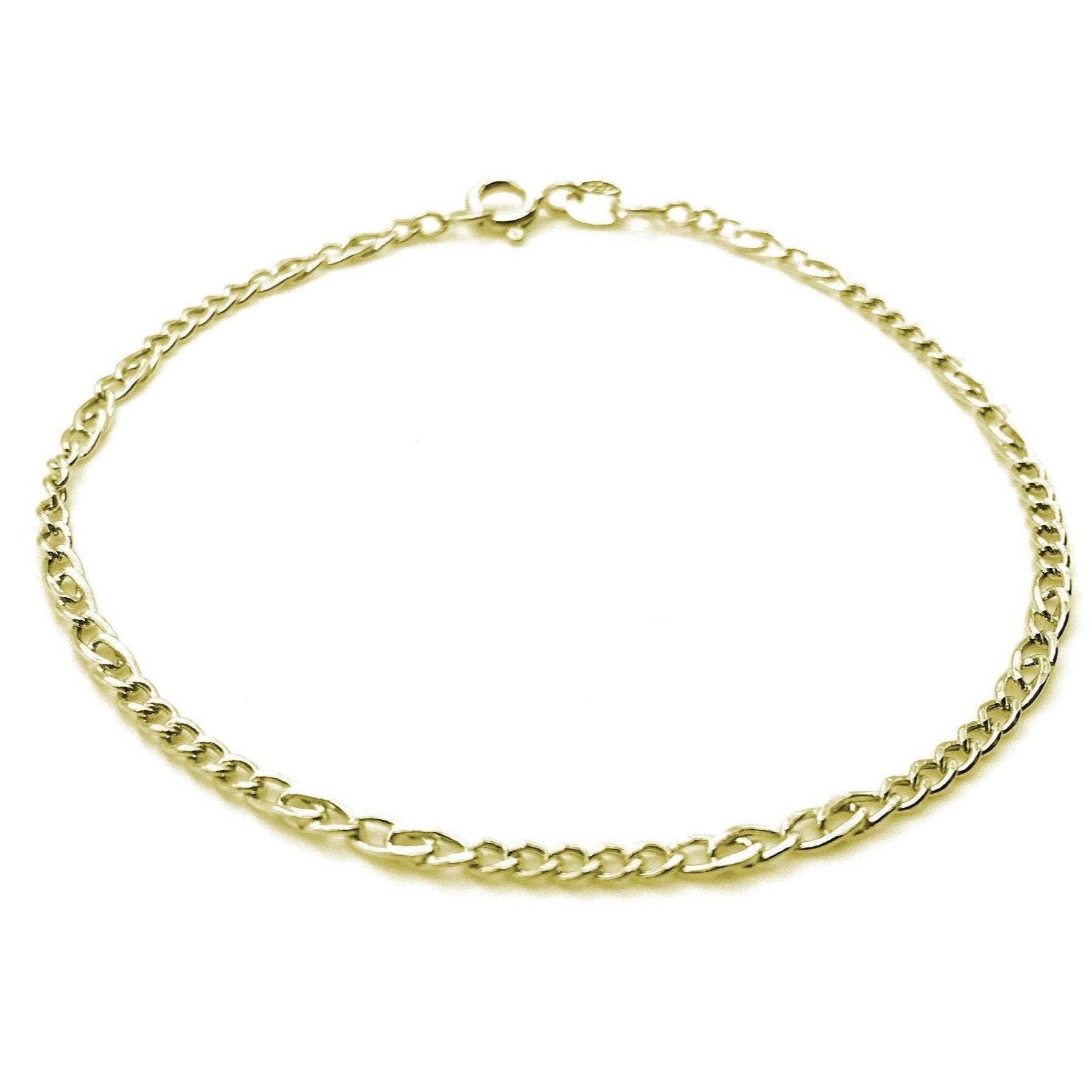 18K GOLD CARAVAGGIO CHAIN BRACELET - HANDMADE IN ITALY